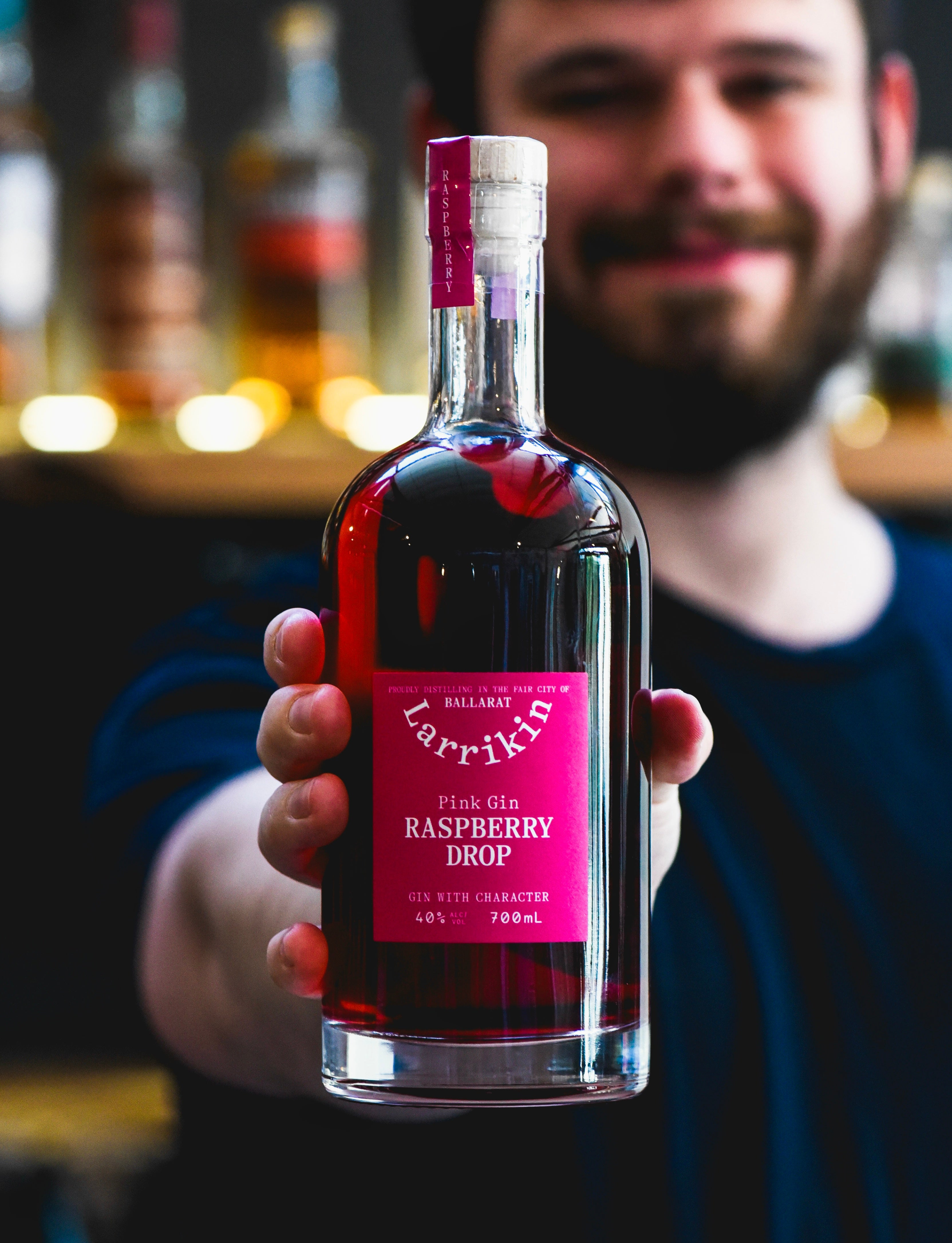 Pink Gin Raspberry Raspberry Drop Pink Gin – Kilderkin